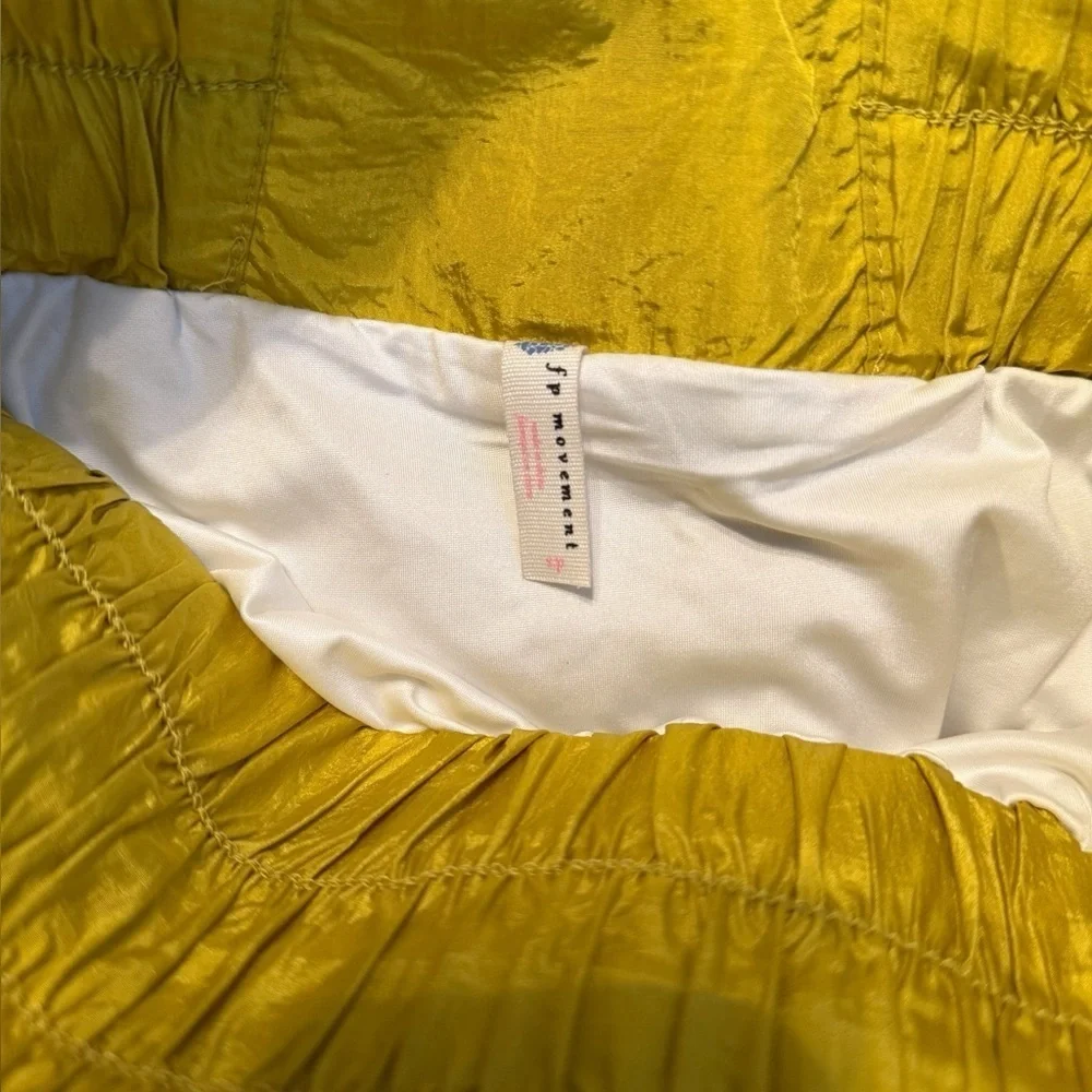 Free People the way movement shorts in honey mallow